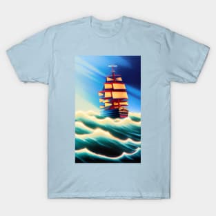 Sailing tall ship T-Shirt